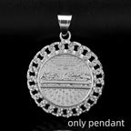 Iced Out Last Supper Pendant — Stainless Steel