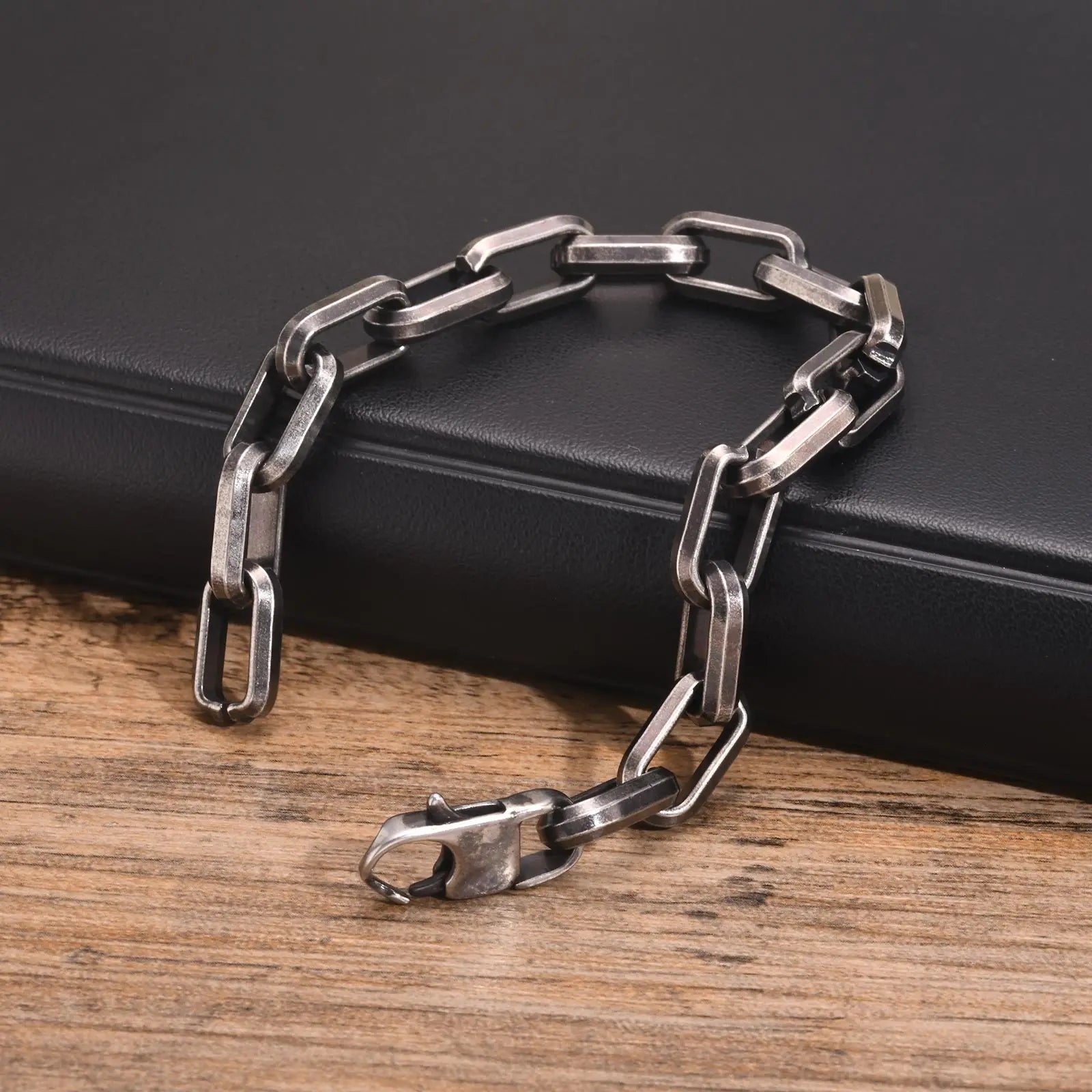 Byzantine Chain Bracelet — Stainless Steel