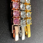 4mm Tennis Chain Necklace & Bracelet Set — Two-Tone