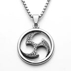 Boomerang Pendant Necklace — Stainless Steel