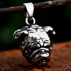 Rose Stainless Steel Pendant Necklace