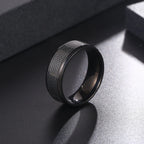 1Pcs European and American Punk Ring, Dark Plaid Snake Skin Texture Men's Ring, Trendy Hip-Hop Hand Accessory