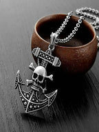Fish Steel Pendant European American Pirate Retro