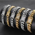 Tennis Bracelet with Stones — Stainless Steel