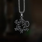 Gothic Satan Goat Stainless Steel Pendant Necklace