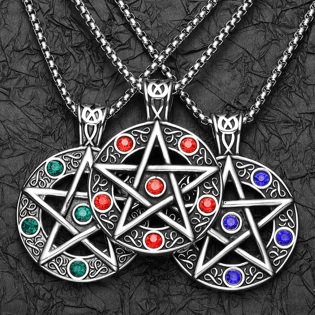 Seal of Solomon Pendant — Stainless Steel