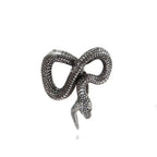 Retro Gothic Three Headed Long Snake Pendant Necklace Stainless Steel Punk Biker Snake Necklace For Men Women Fashion Jewelry