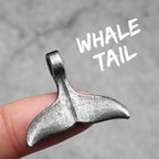 Whale Stainless Steel Pendant Necklace