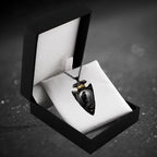 Gothic Crow Black Chain Pendant Necklace Hip Hop Necklace for Men Stainless Steel Jewelry Accessories Men Halloween Party Gifts