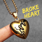 Heart Stainless Steel Pendant Necklace