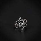 New Creative Vintage Fashion Men's Natural Born Killers Ring Snake Totem Ring Pharaoh Snake Ring Hip Hop Punk Niche