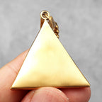 Masonic Eye Pendant Necklace — Stainless Steel