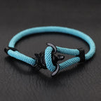 Unique Marine Turtle Rope Bracelet Men Adjustable Easy Hook Multi-Color Option Milan Cord Wristband Beach Homme Jewelry