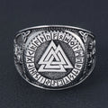 Viking Nordic Ring — 925 Silver
