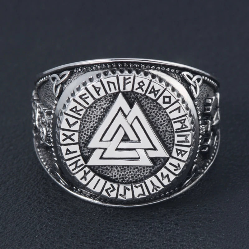 Viking Nordic Ring — 925 Silver