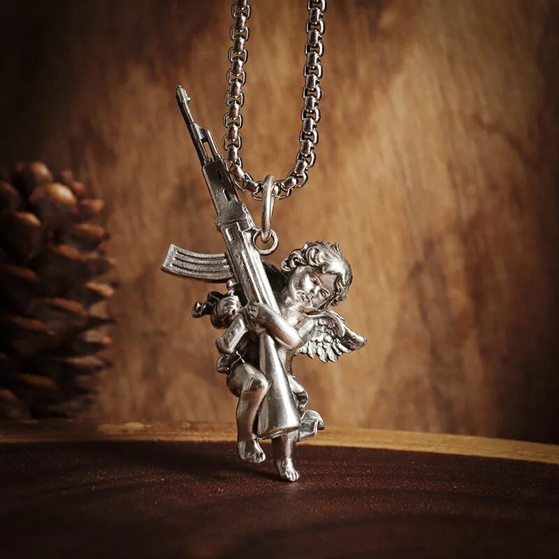 Seraph Angel Pendant Necklace