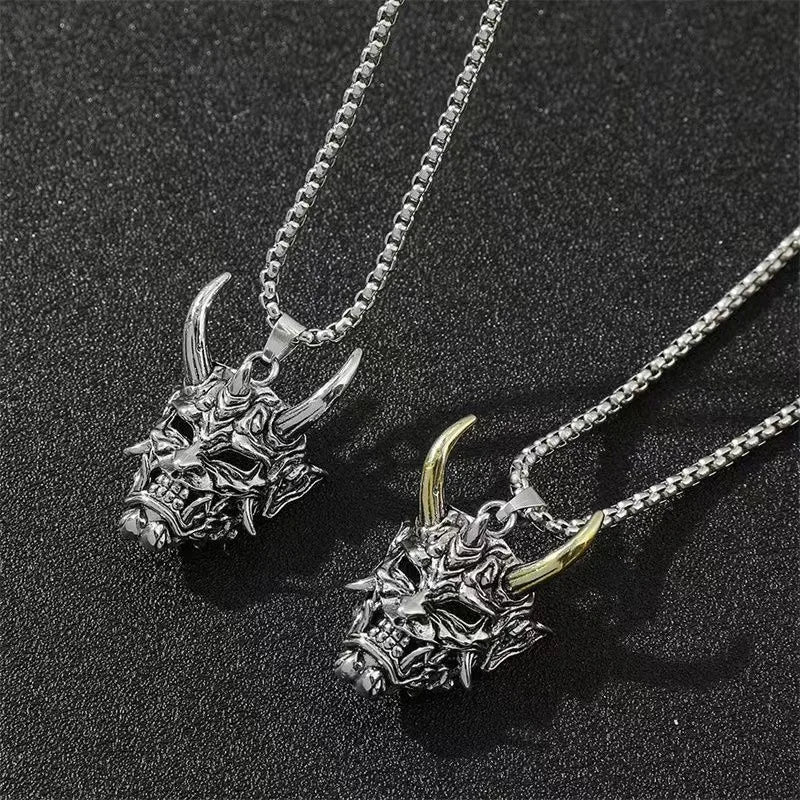 Ghost Steel Pendant Arrogant Cold Style Prajna