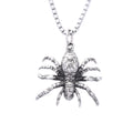 Gothic Spider Pendant — Stainless Steel