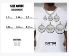 Iced Out Name Number Pendant 3D CZ