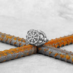 Vintage Stainless Steel Viking Amulet Ring Norse Compass Runes Men and Women Rings Teens Multi Style Jewelry Boyfriend