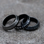Odin Viking Rune Amulet Ring — Stainless Steel