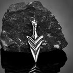 Odin's Spear Gungnir Pendant Necklace — Steel