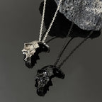 Skull Face Choker Pendant Necklace — Gothic