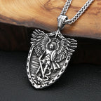 Angel Stainless Steel Pendant Necklace