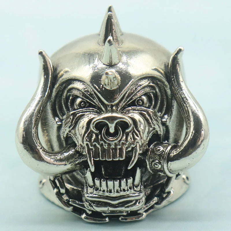 Buy 4 Get 1 Free Infernal Minotaur stainless steel For those who dare to channel darkness into unyielding strength Mens Rings