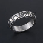 Five-Pointed Star Finger Ring — Stainless Steel