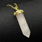 Geometric Two-Tone Pendant Sterling Pendulum Clavicle