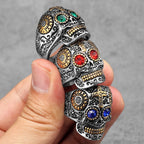 Cyberpunk Skull Ring — Stainless Steel