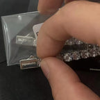 Tennis Chain Necklace Stainless Steel 3/4/5MM CZ