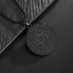 Anubis Stainless Steel Pendant Necklace