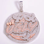 City Skyline Pendant Necklace Two-Tone
