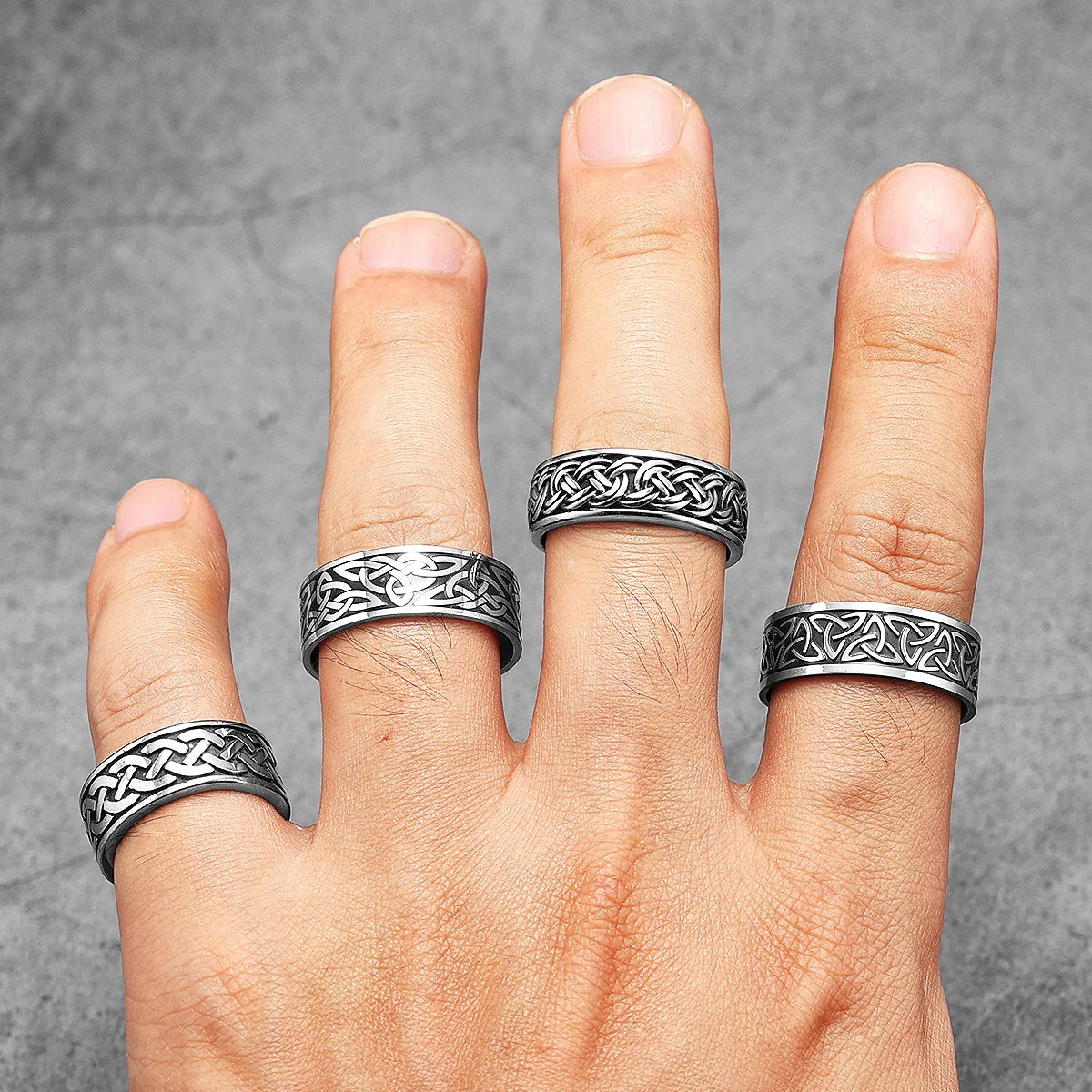 Celtic Knot Ring Stainless Steel
