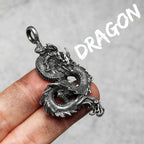 Dragon Stainless Steel Pendant Necklace