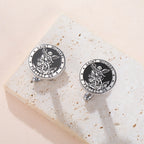 LIKGREAT Archangel Michael Cufflinks for Men Stainless Steel Cuff Links Religious Mythology Protection Amulet Jewelry Gifts
