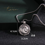 Yin Yang Steel Pendant Ethnic Style Versatile