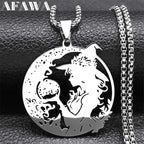 Witchcraft Stainless Steel Pendant Necklace