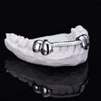 925 Silver VVS Grillz Iced Out Diamond 1-Row