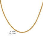 Vnox 3/5/7/9mm Thick Cuban Chain Necklaces for Men Women,Simple Miami Curb Links Collar,Waterproof Stainless Steel Unisex Chain