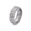 Odin Steel Ring Viking Futhark Runes 316L Norse