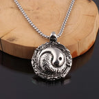Yin Yang Steel Pendant Ethnic Style Versatile