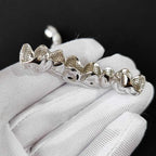 925 Silver VVS Moissanite Grillz Dental