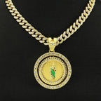 St. Jude Pendant Necklace — Cuban Chain