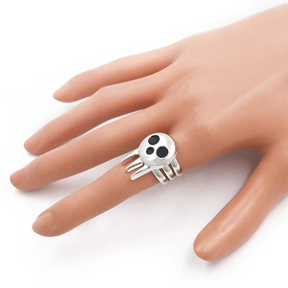 Soul Eater Death Skull Ring — Stainless Steel