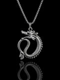 Dragon Zodiac Steel Pendant Chinese Style Retro