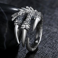 Eagle Steel Ring Retro
