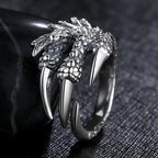 Eagle Steel Ring Retro